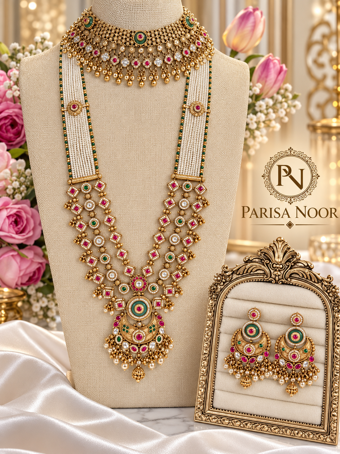 Rajeshwari Royal Heritage Bridal Necklace Set