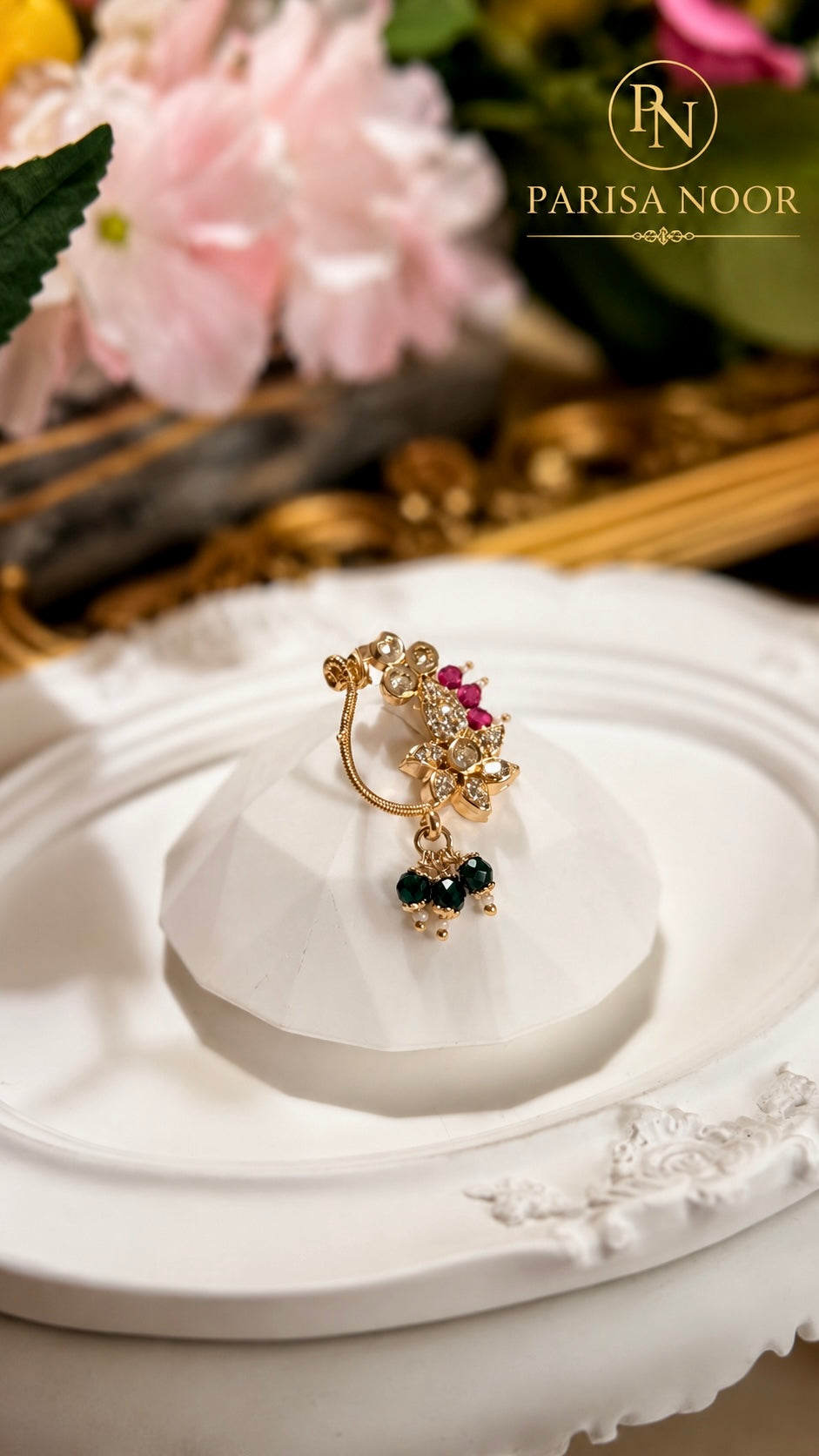 Zarlish Moissanite Nose Ring