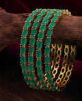 Emerald Bangle Set