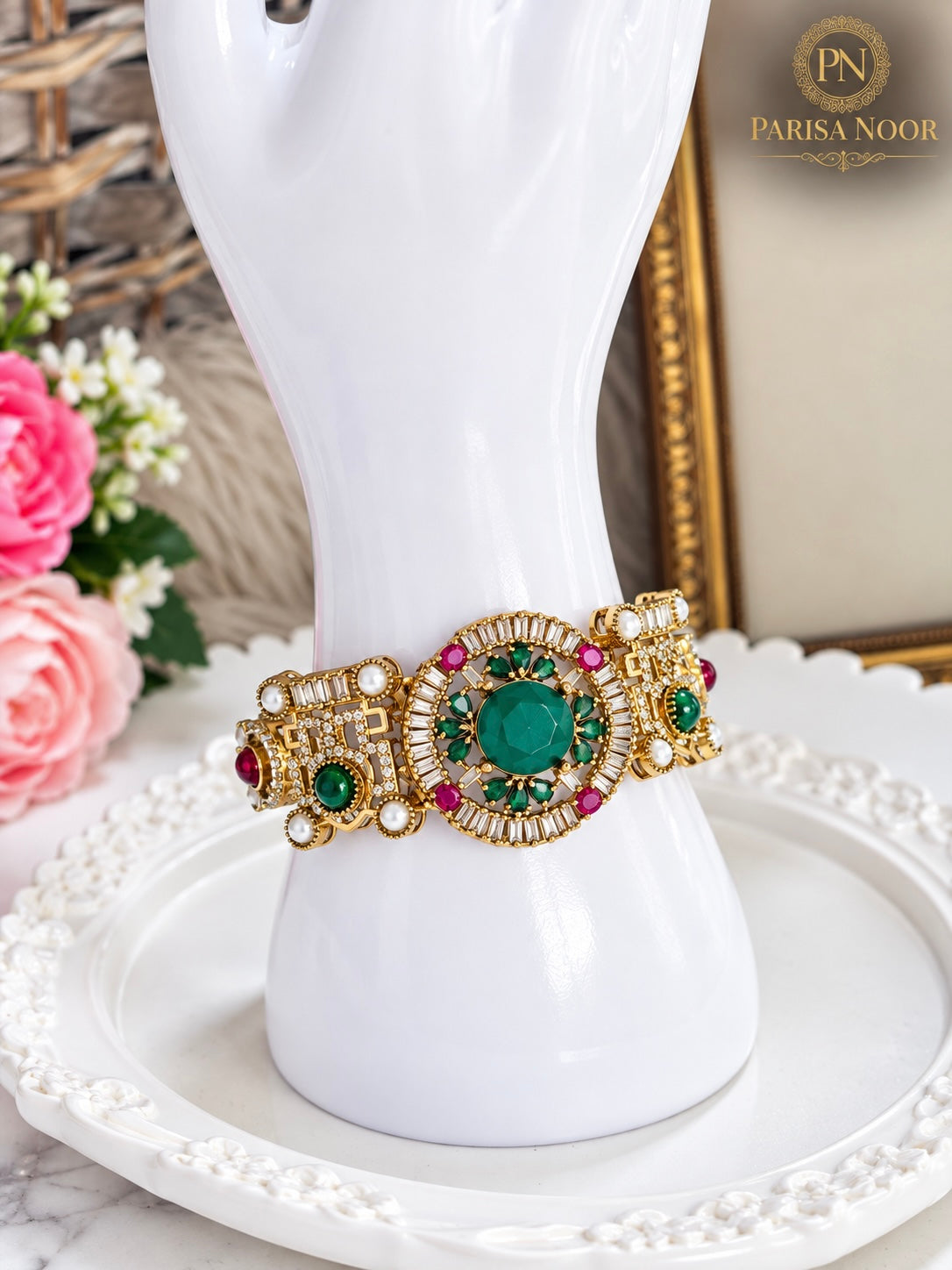 Zarielle Designer Cuff Bracelet