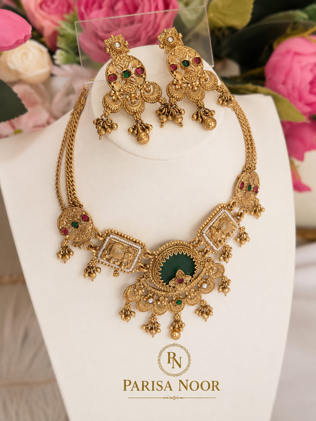 Raajvi Heritage Necklace Set