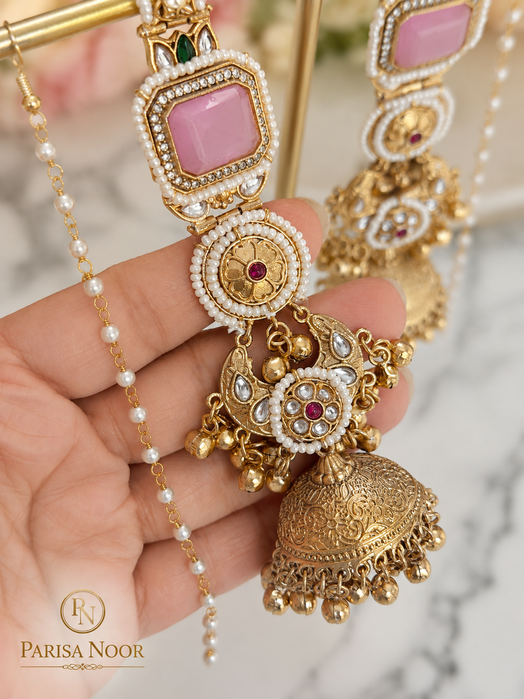 Ameera Kashmiri Jhumka with Sahara