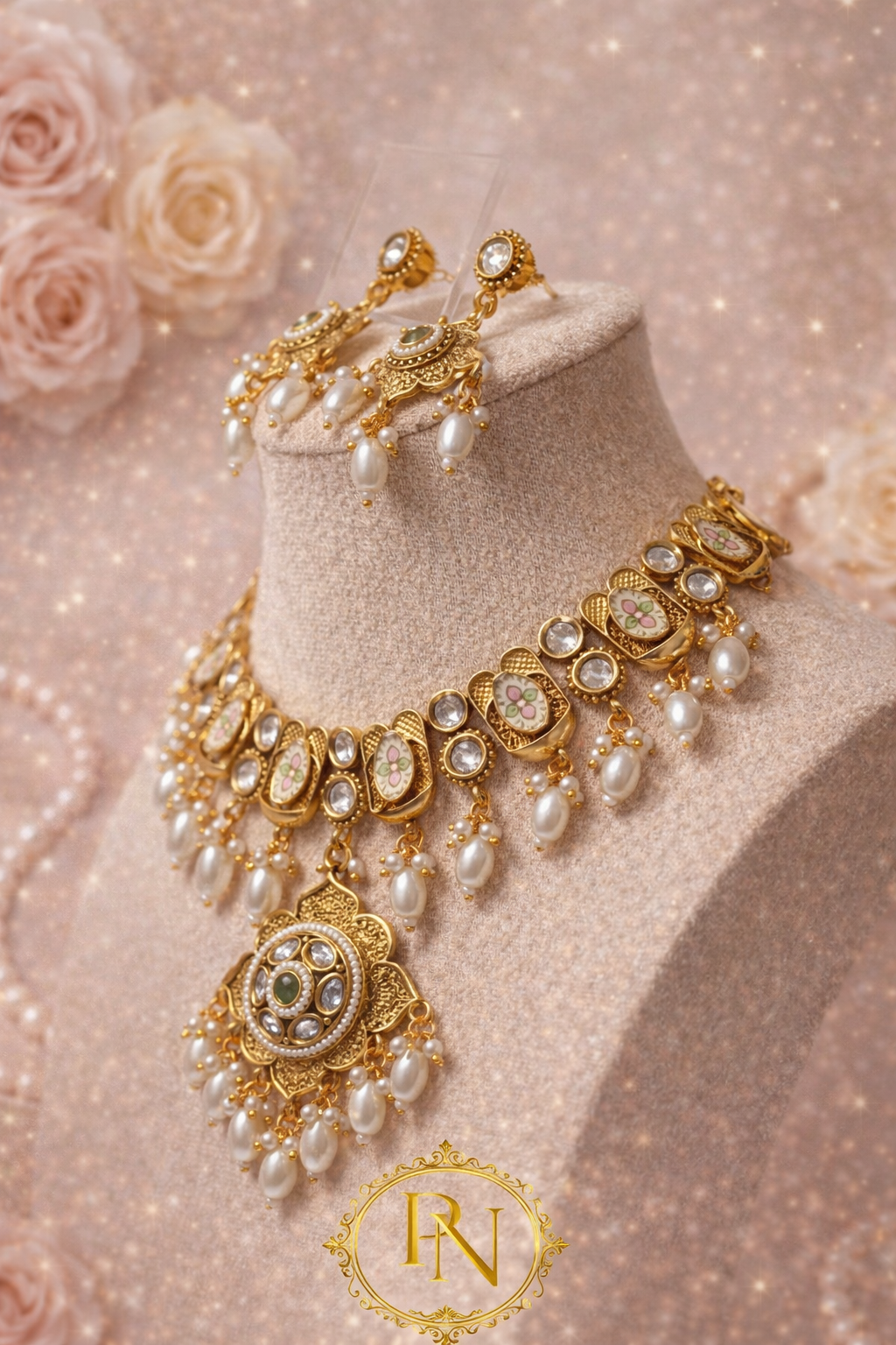 Gulzar Royal Heritage Meenakari Necklace