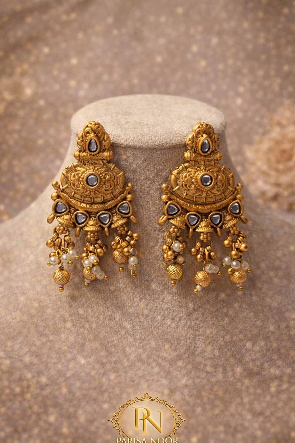 Rajsi Heirloom Antique Lond Necklace Set
