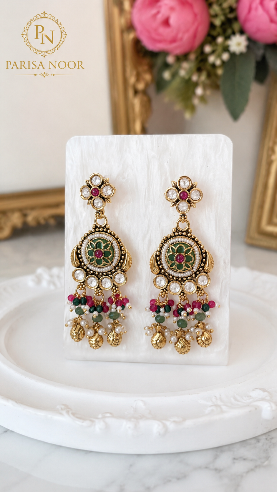 Rajkumari Mrinalini Heritage Necklace Set