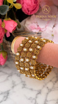 Joyti Pearl Heritage Bangle Set