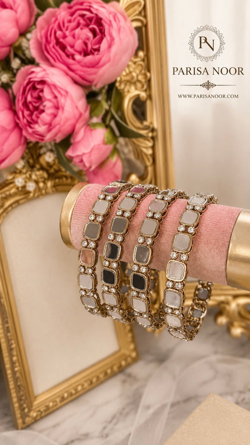 Ahmaat Mirror Bangle set
