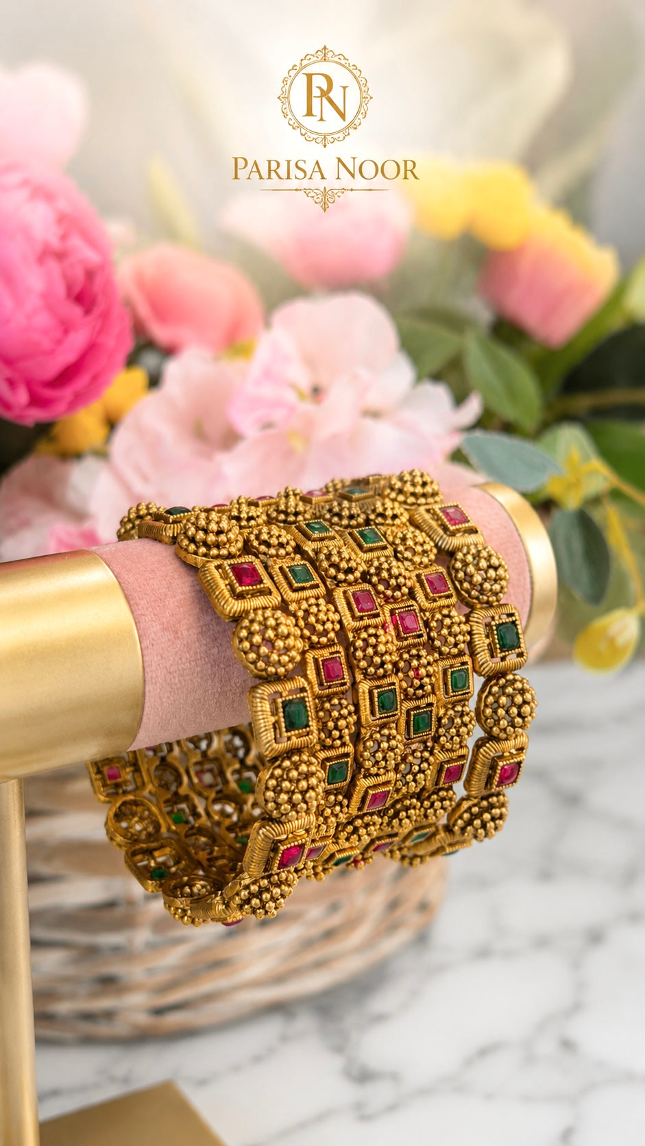 Mehrunisa Luxury Bangle Set