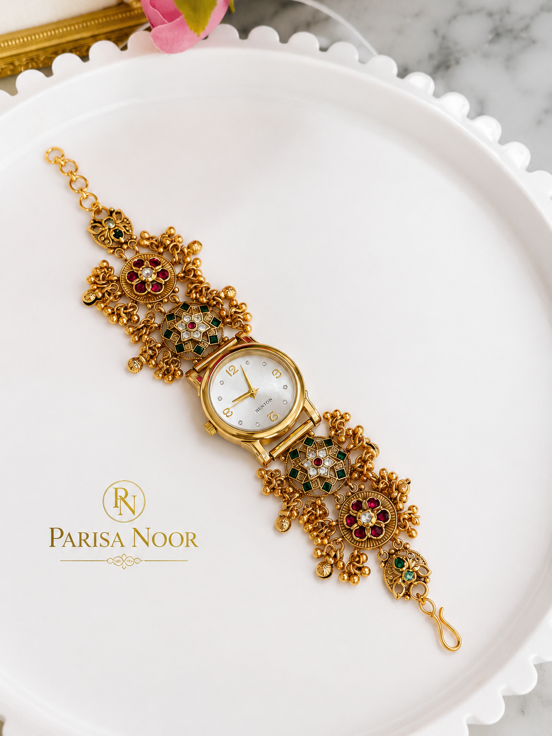 Elzara Heritage Ghungroo Adjustable Watch