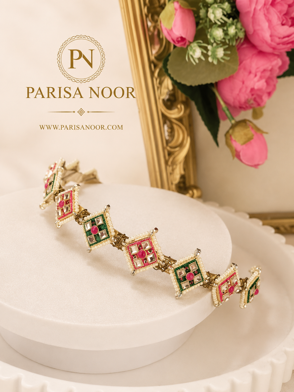 Nayara Meenakari Sheeshphool Ethnic Headband
