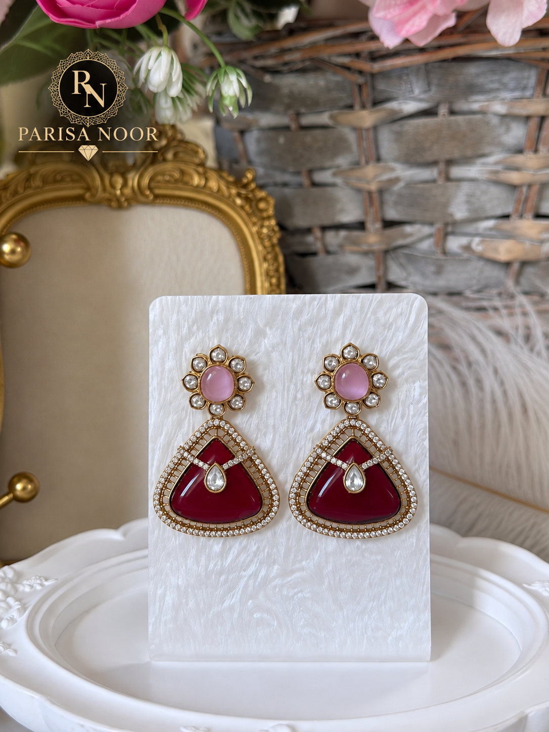 Ravelle Multicolour Kundan Designer Necklace Set