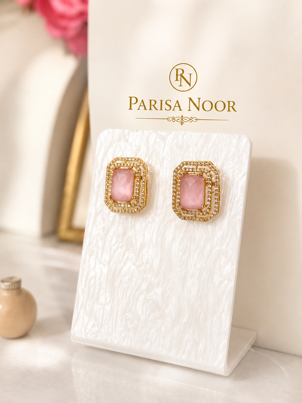 Nayzara Blush Pink Designer Choker Set