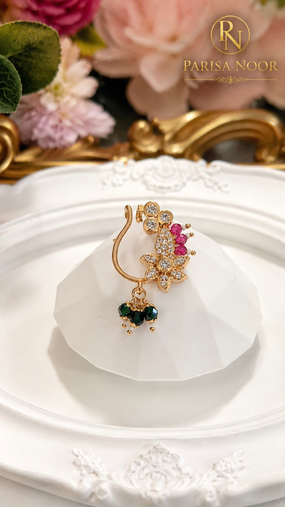 Zarlish Moissanite Nose Ring