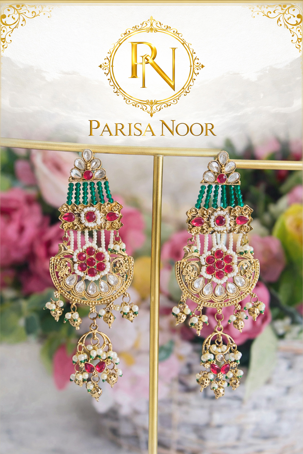 Samara Premium Kundan Earrings