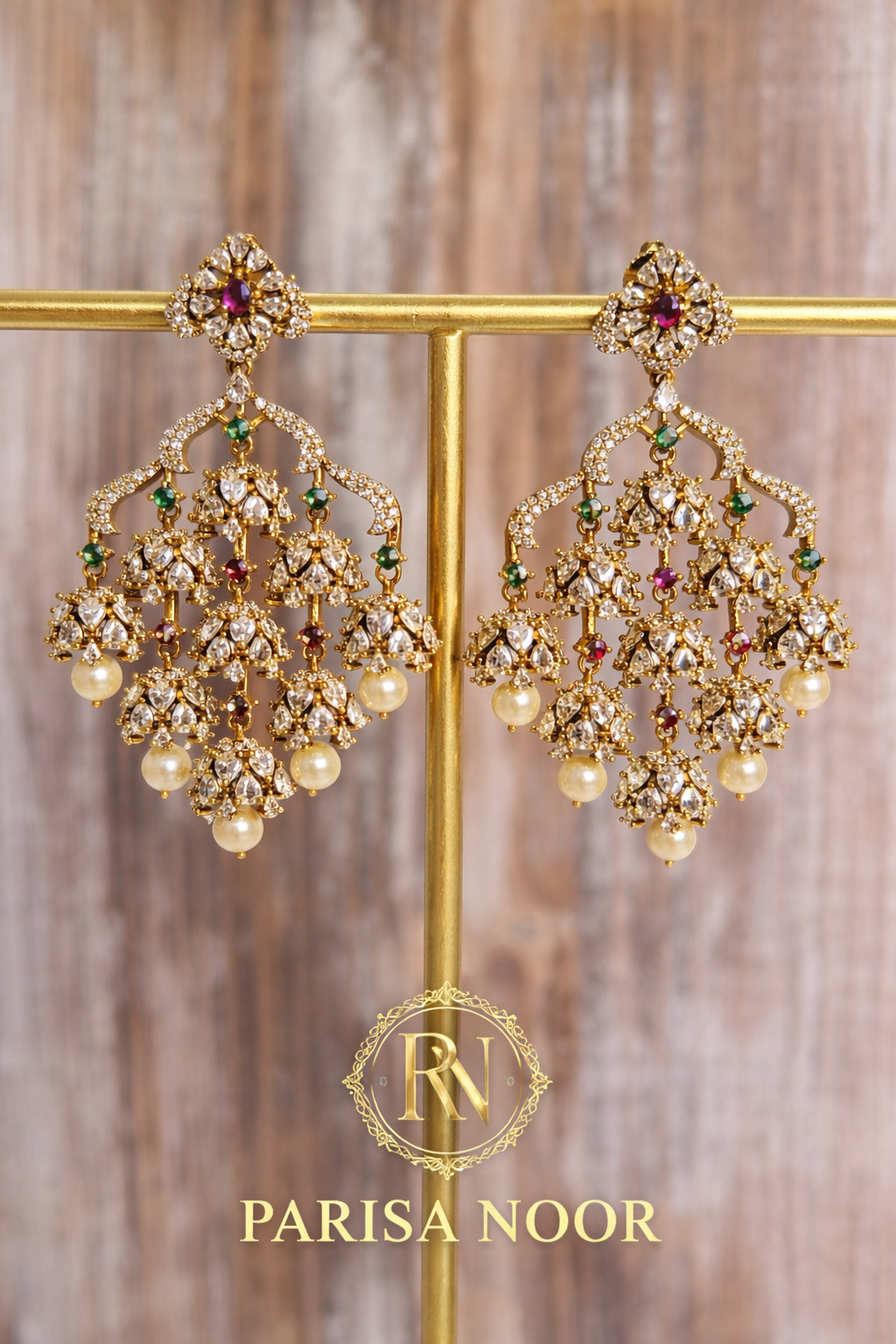Amour Designer AD Victorian Earrings