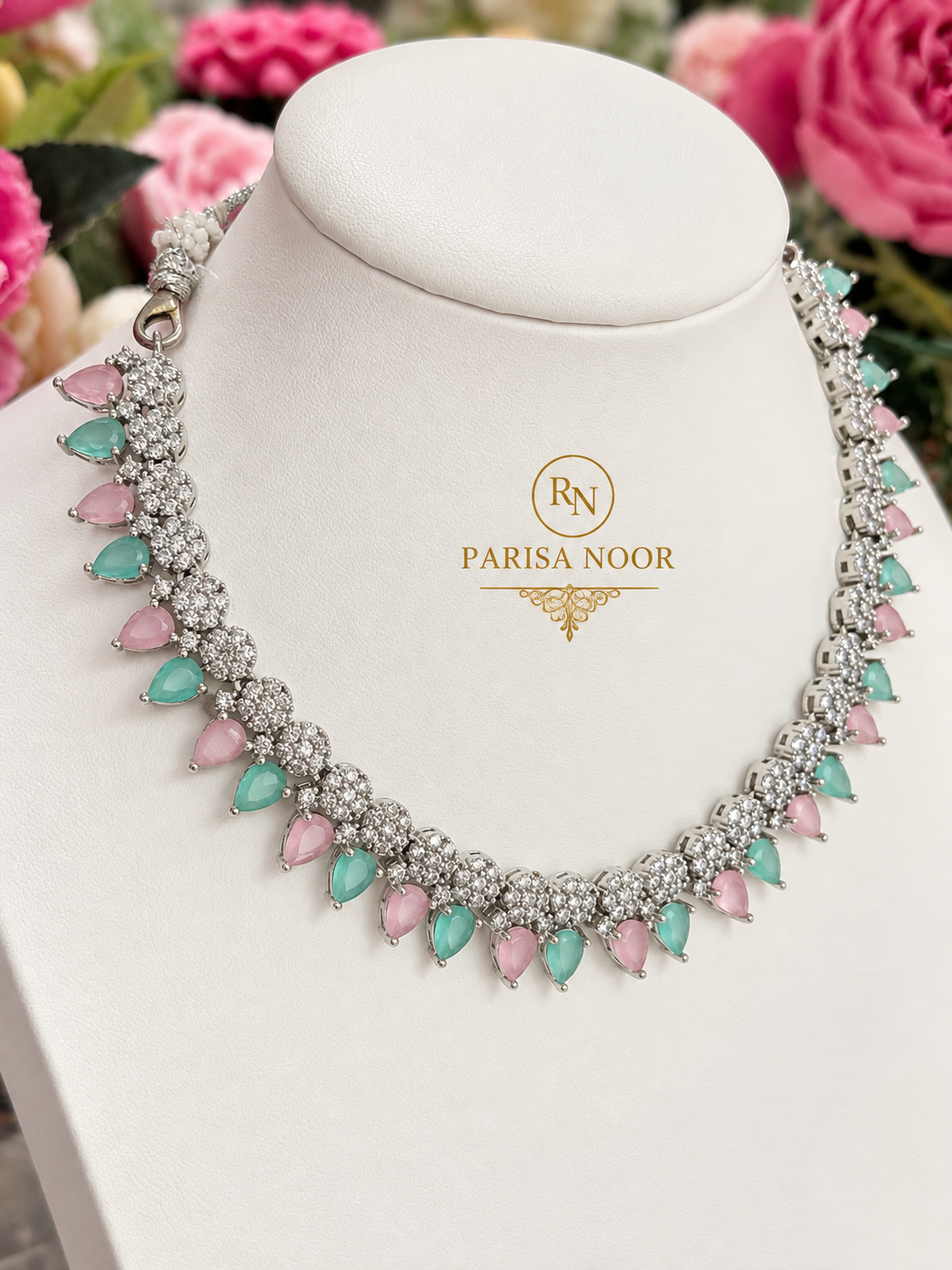 Aveline Pastel AD Necklace Set