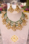 Rang Mahal Heritage Pearl Necklace Set