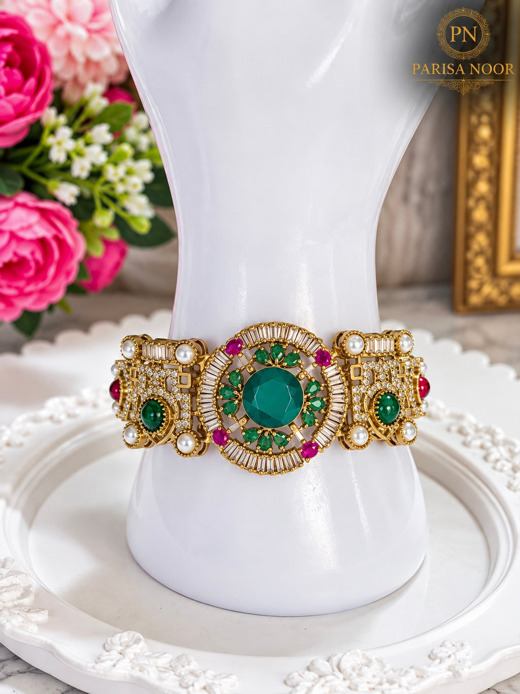 Zarielle Designer Cuff Bracelet