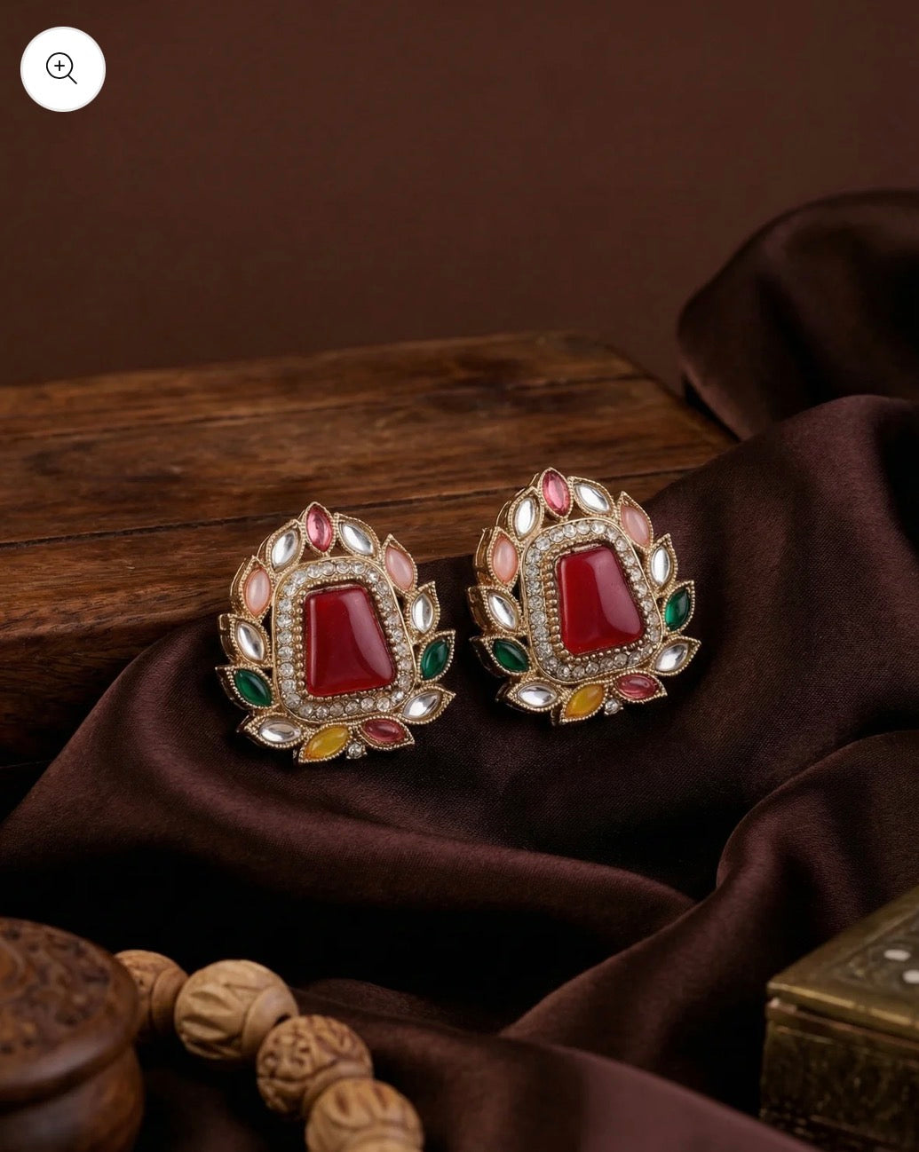 Salama Multi Stud Designer Earrings