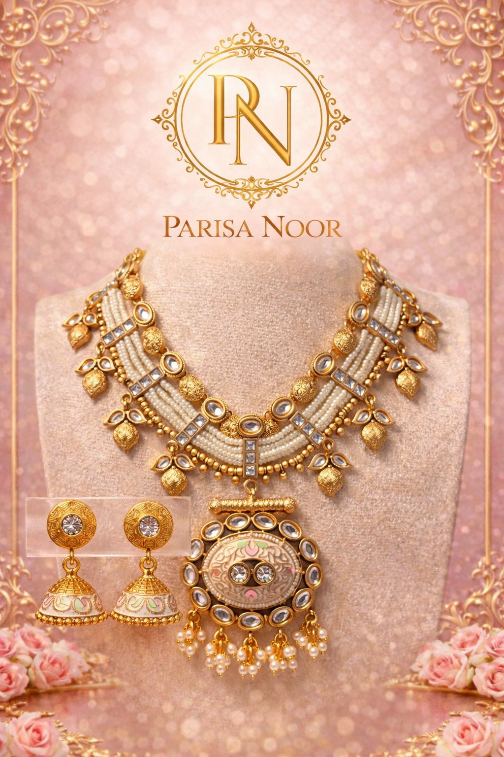 Heirloom Maharani Royal heritage Necklace Set