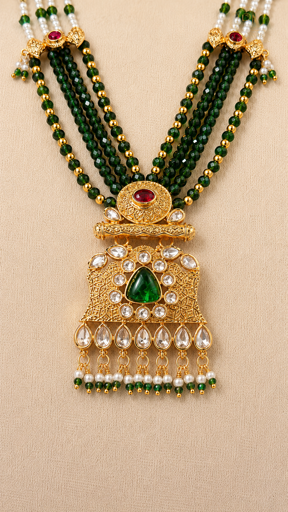 Rashmi Semi Bridal Combo necklace set