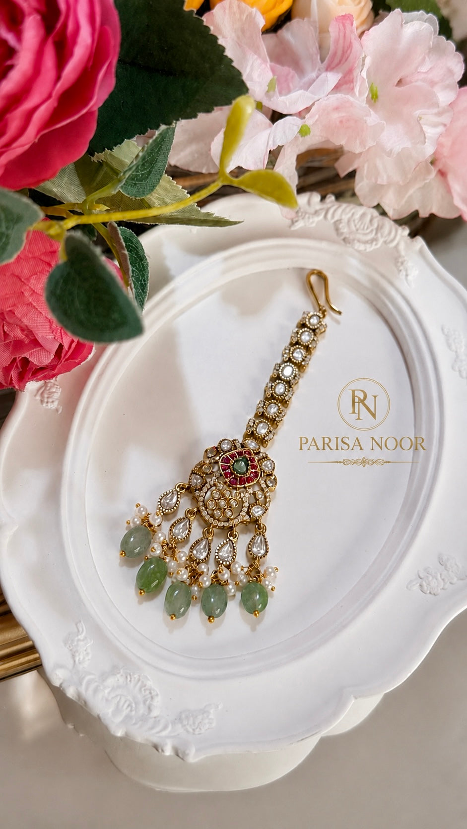 Noorjahan Victorian Maang Teeka