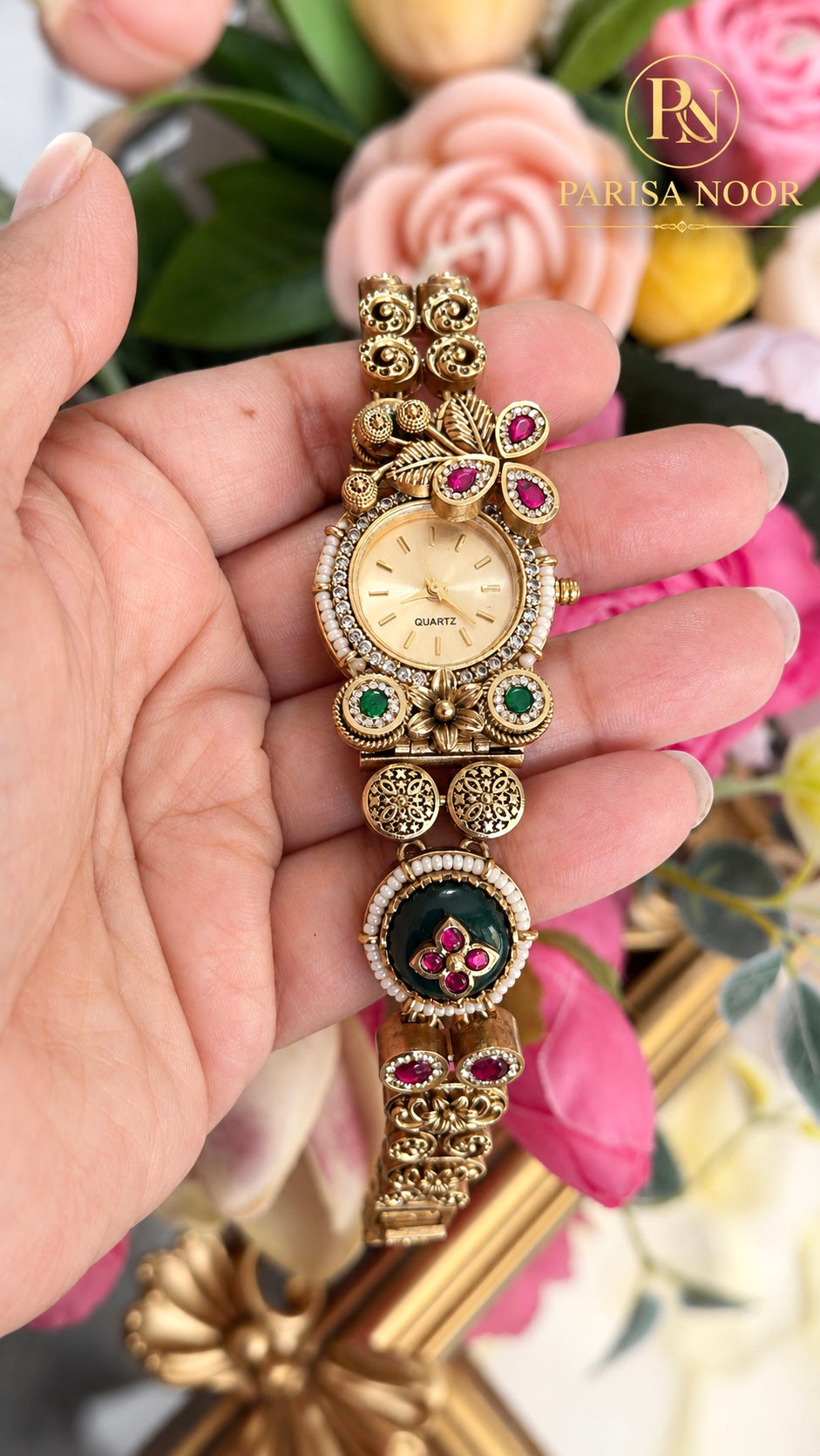 Mehrunisa Heritage Watch Bracelet