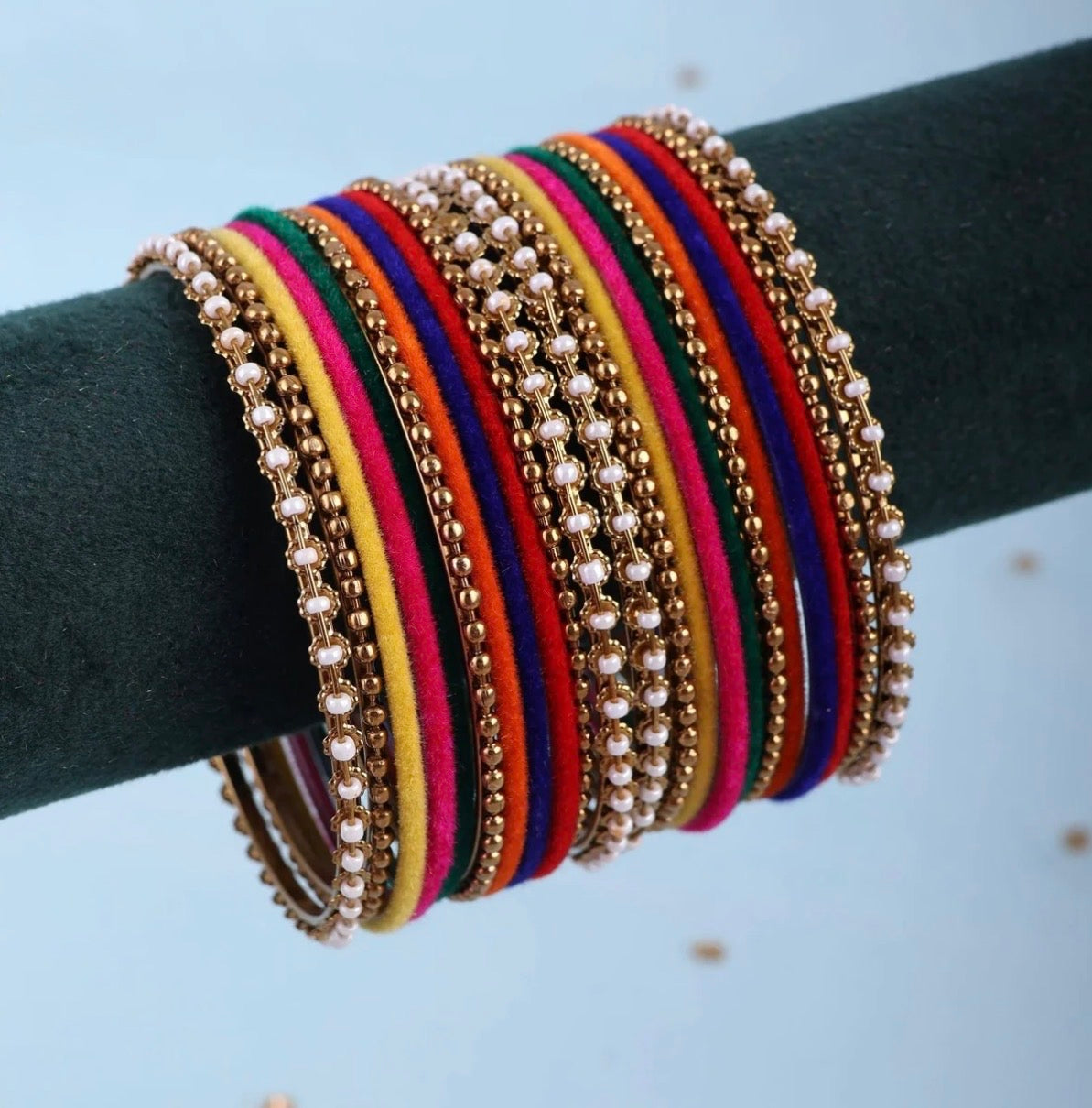 Riri Multicoloured Bangle Set
