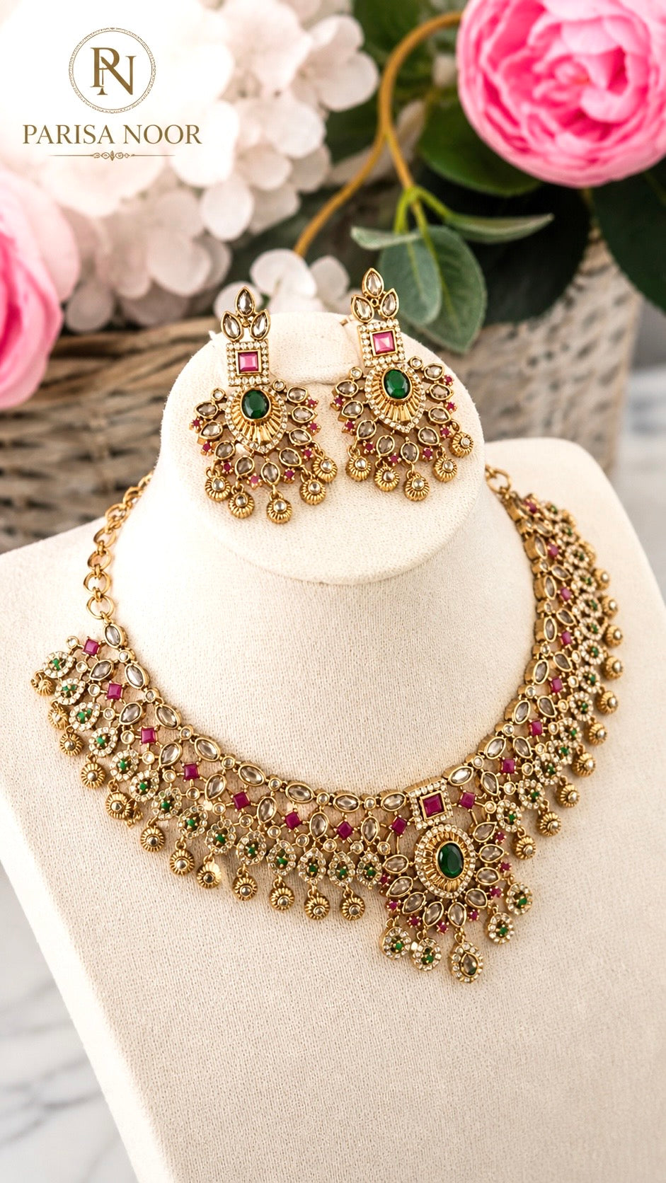 Elysian Diamond Necklace Set