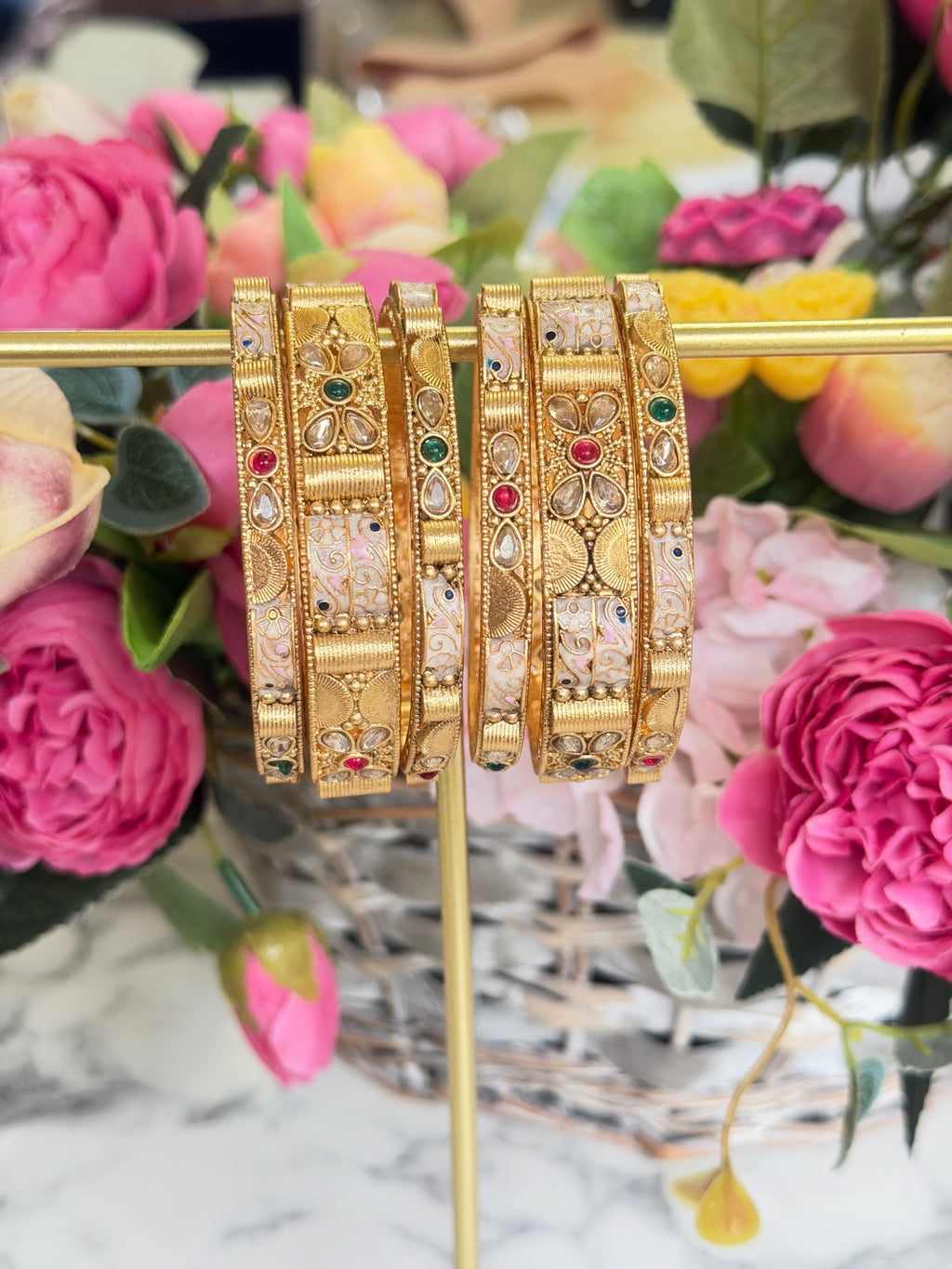 Apurva Royal Heritage Meenakari Bangle set
