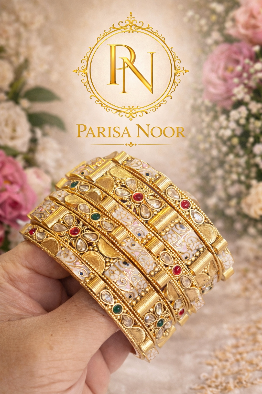 Apurva Royal Heritage Meenakari Bangle set