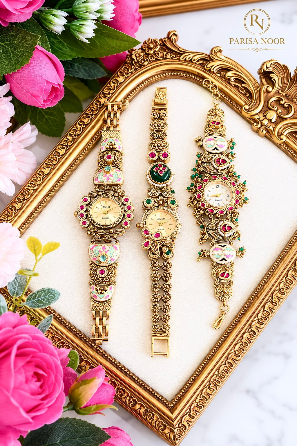 Mehrunisa Heritage Watch Bracelet