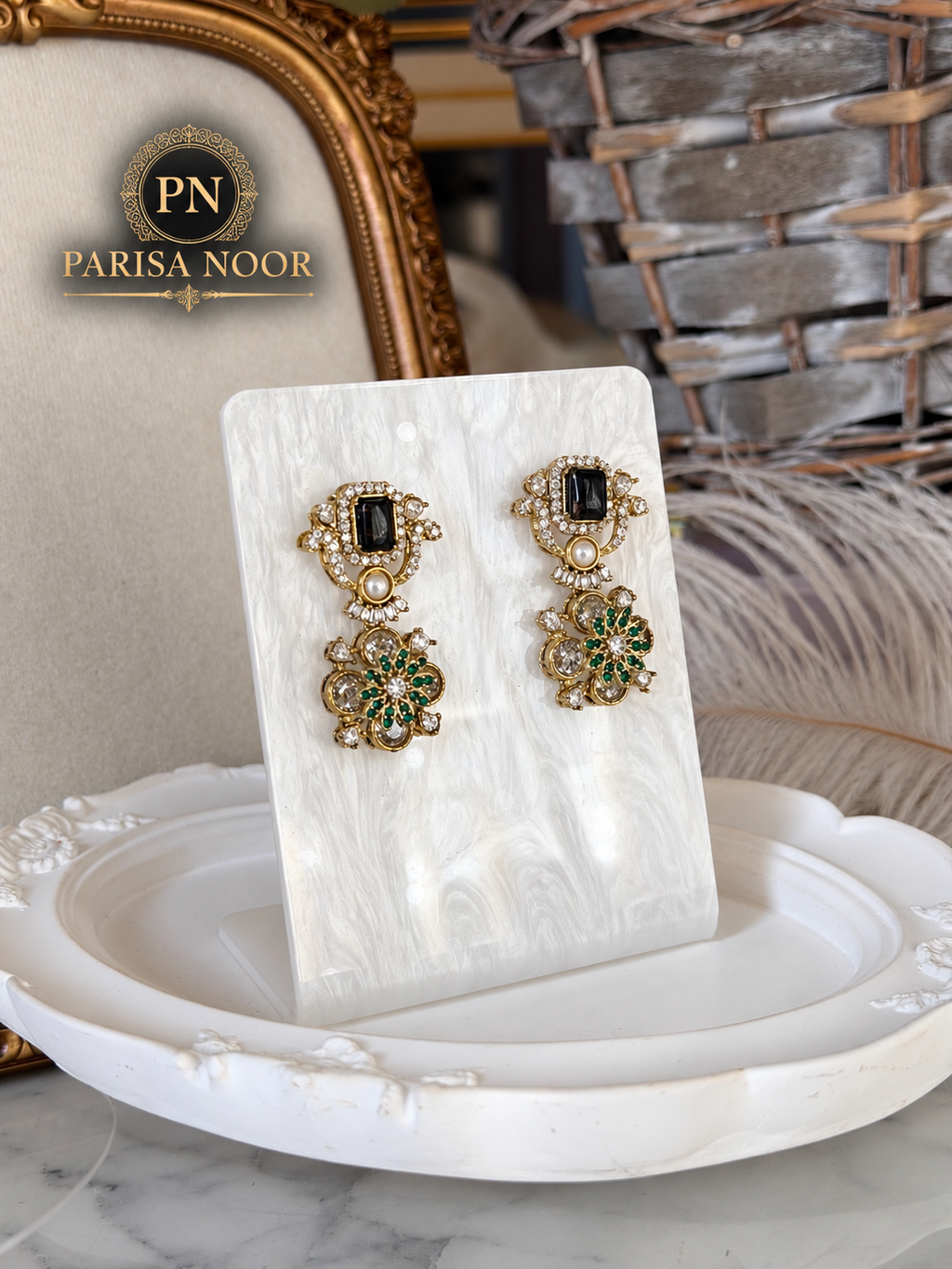 Zahvani Sabya-Inspired Multicolour Designer Choker Set