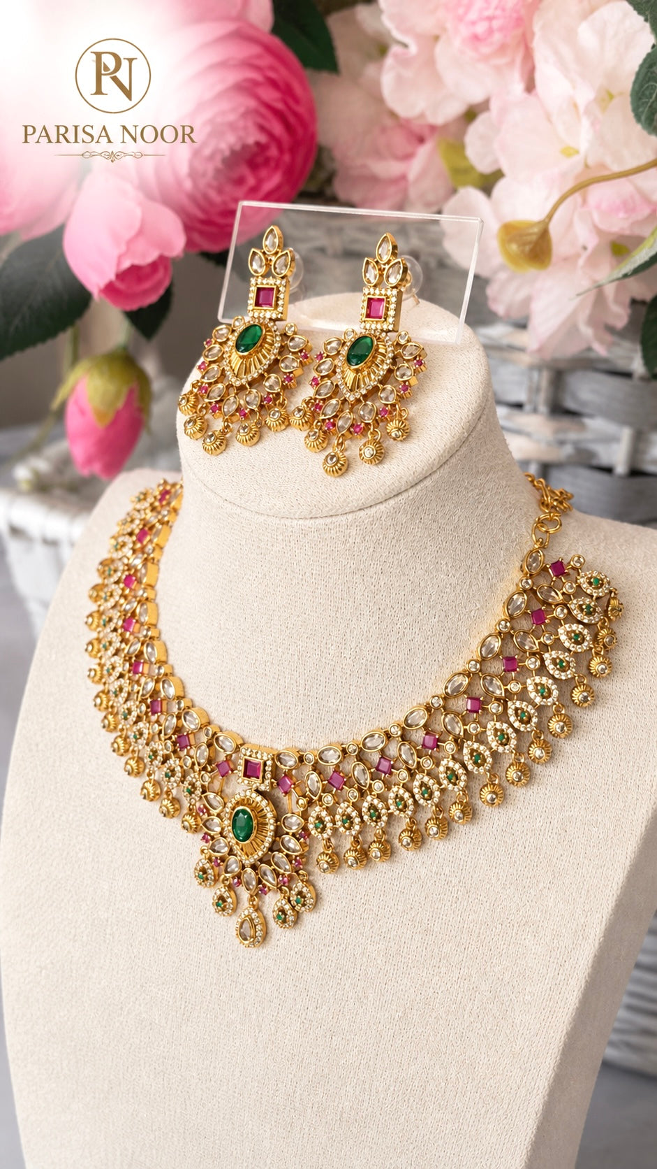 Elysian Diamond Necklace Set