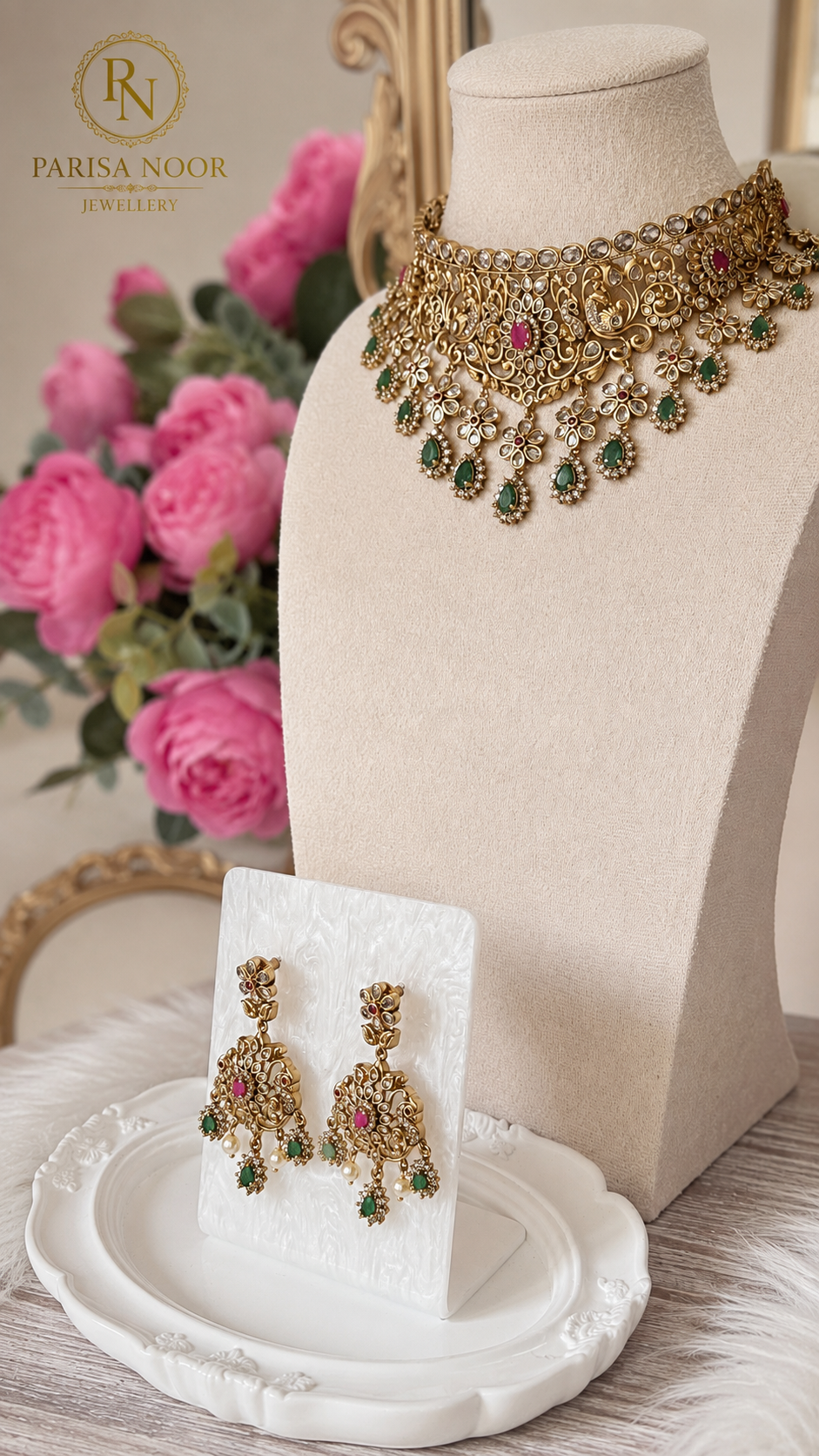 Zarqiya Royal Heritage Choker Set