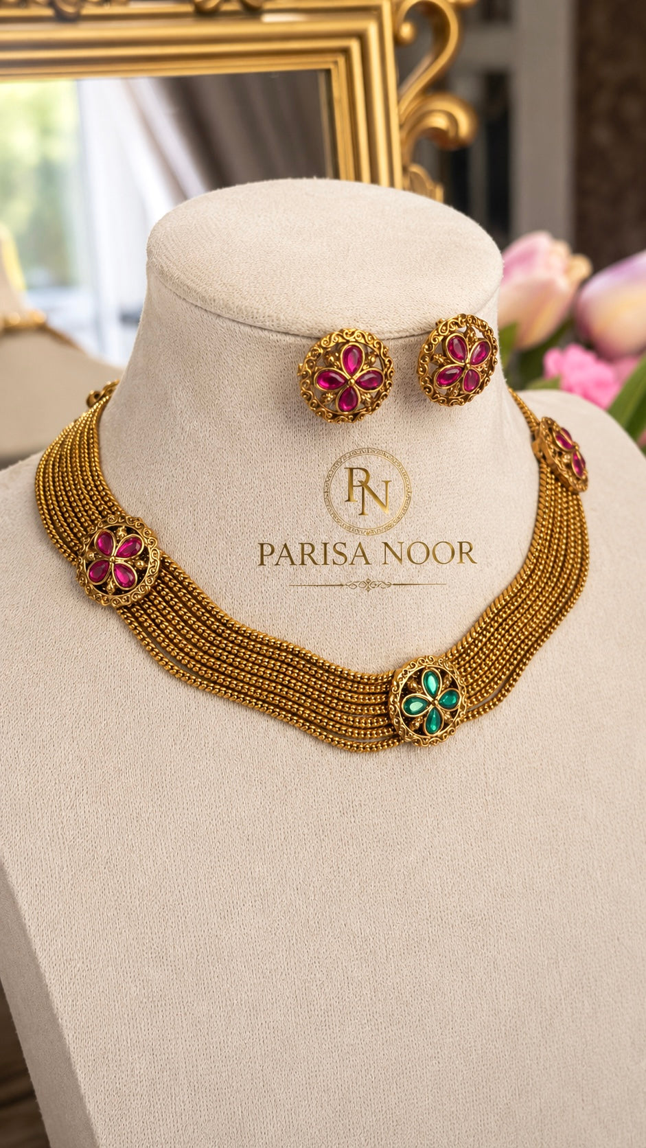 Sheela Heritage Necklace Set