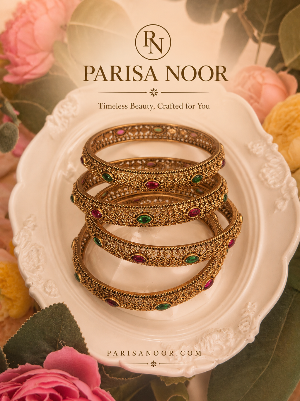 Suraiya Heritage Bangle Set