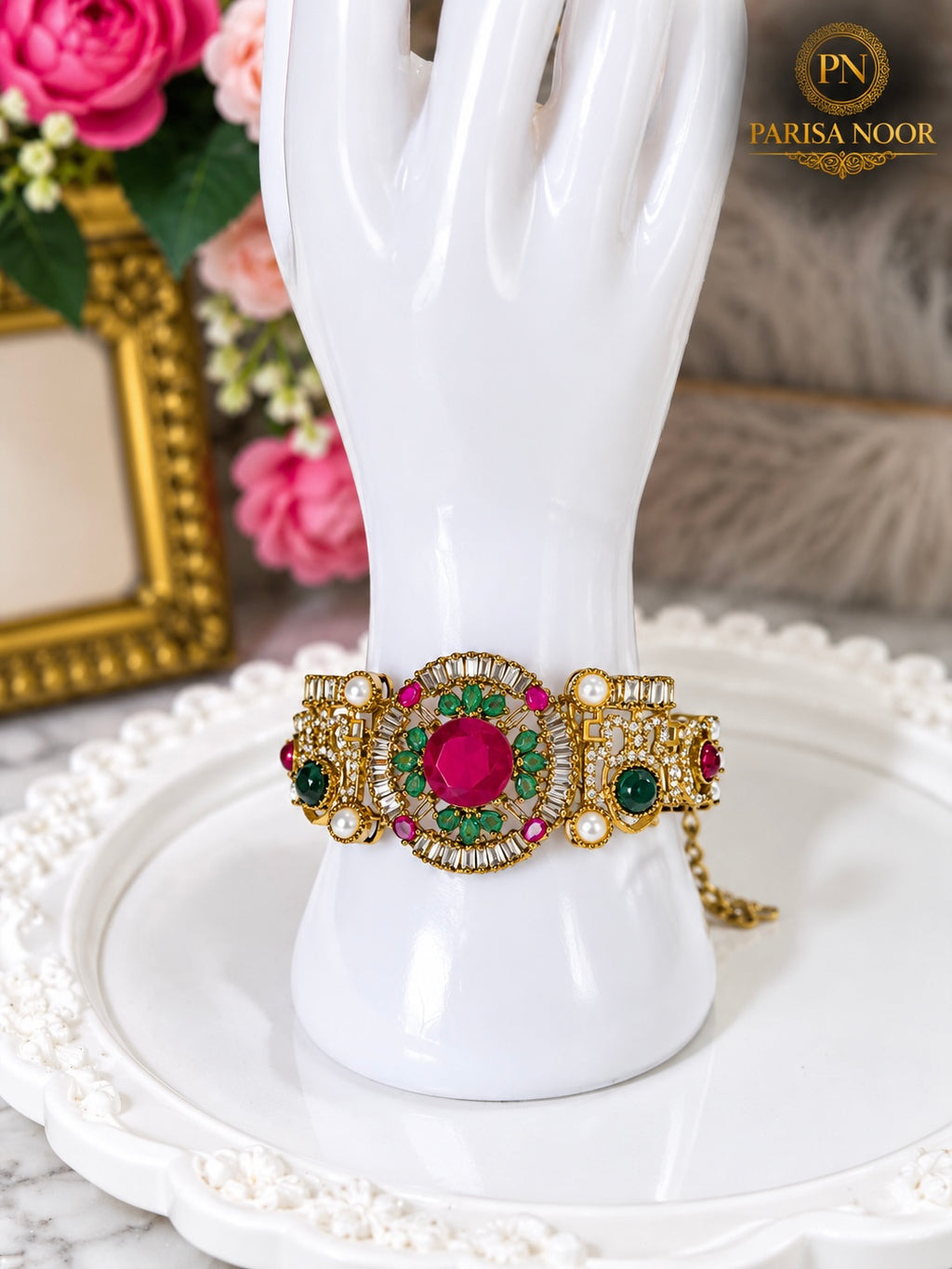 Zarielle Designer Cuff Bracelet