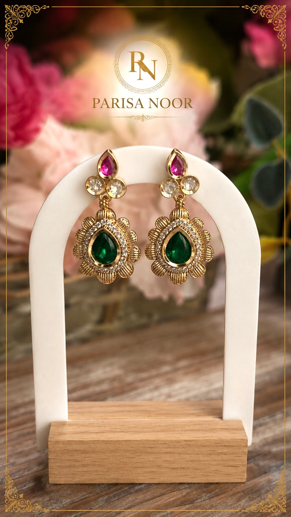 Madiha Designer Statement Earrings