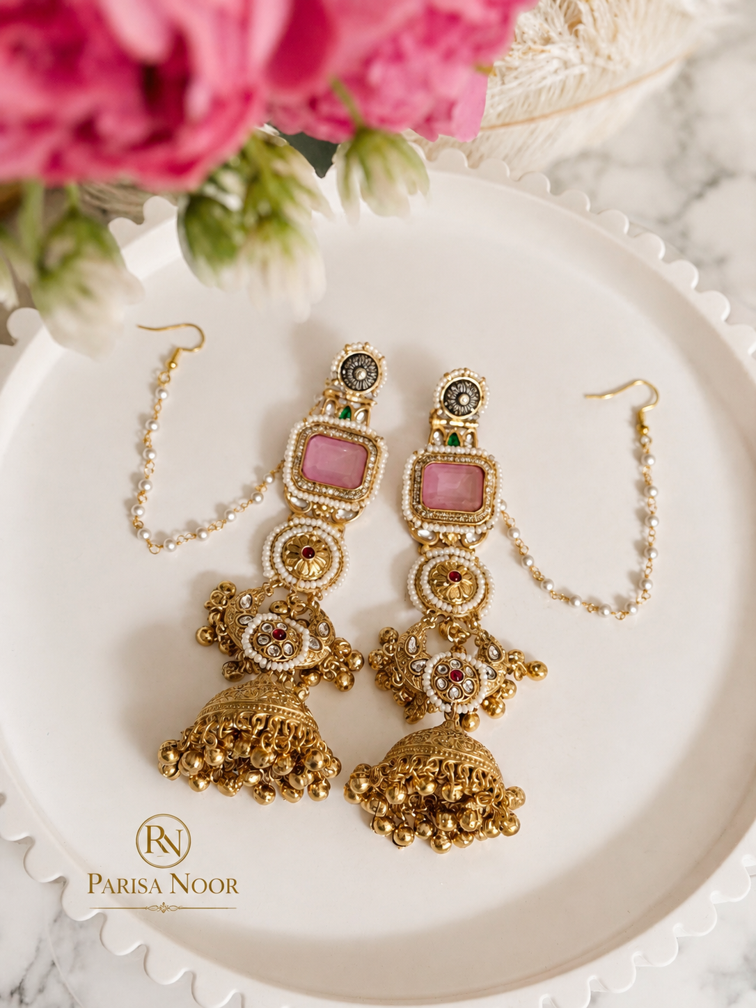 Ameera Kashmiri Jhumka with Sahara