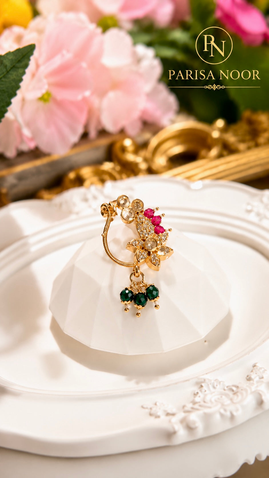 Zarlish Moissanite Nose Ring