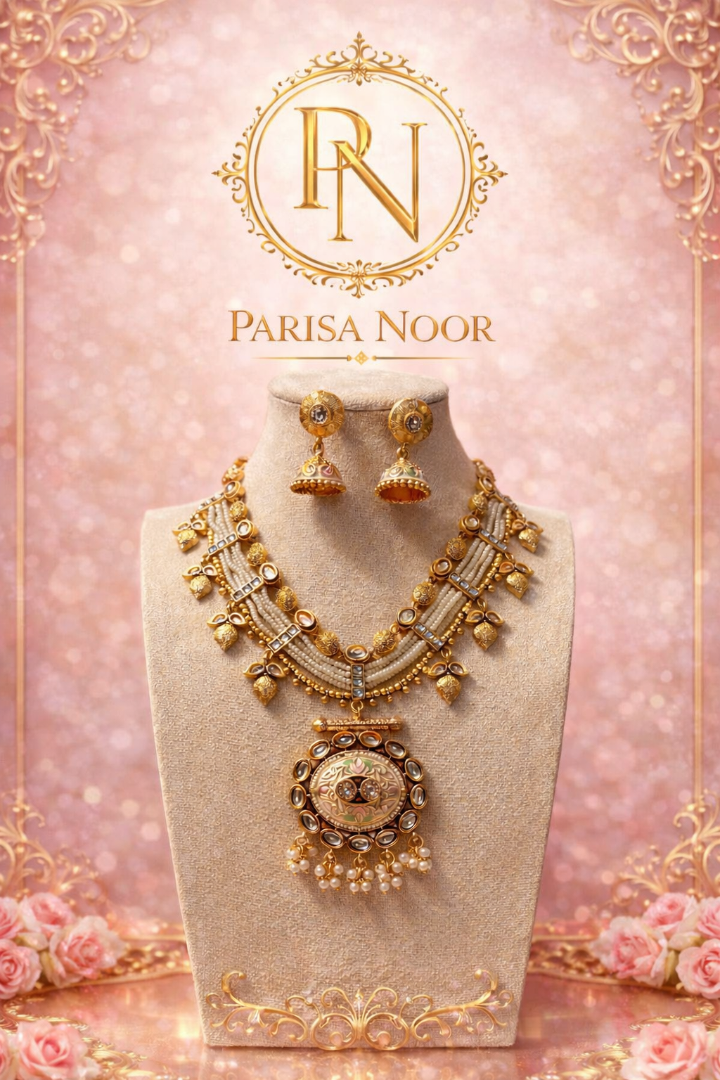 Heirloom Maharani Royal heritage Necklace Set