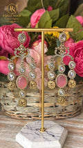 Malaika Designer Earrings Blush Pink