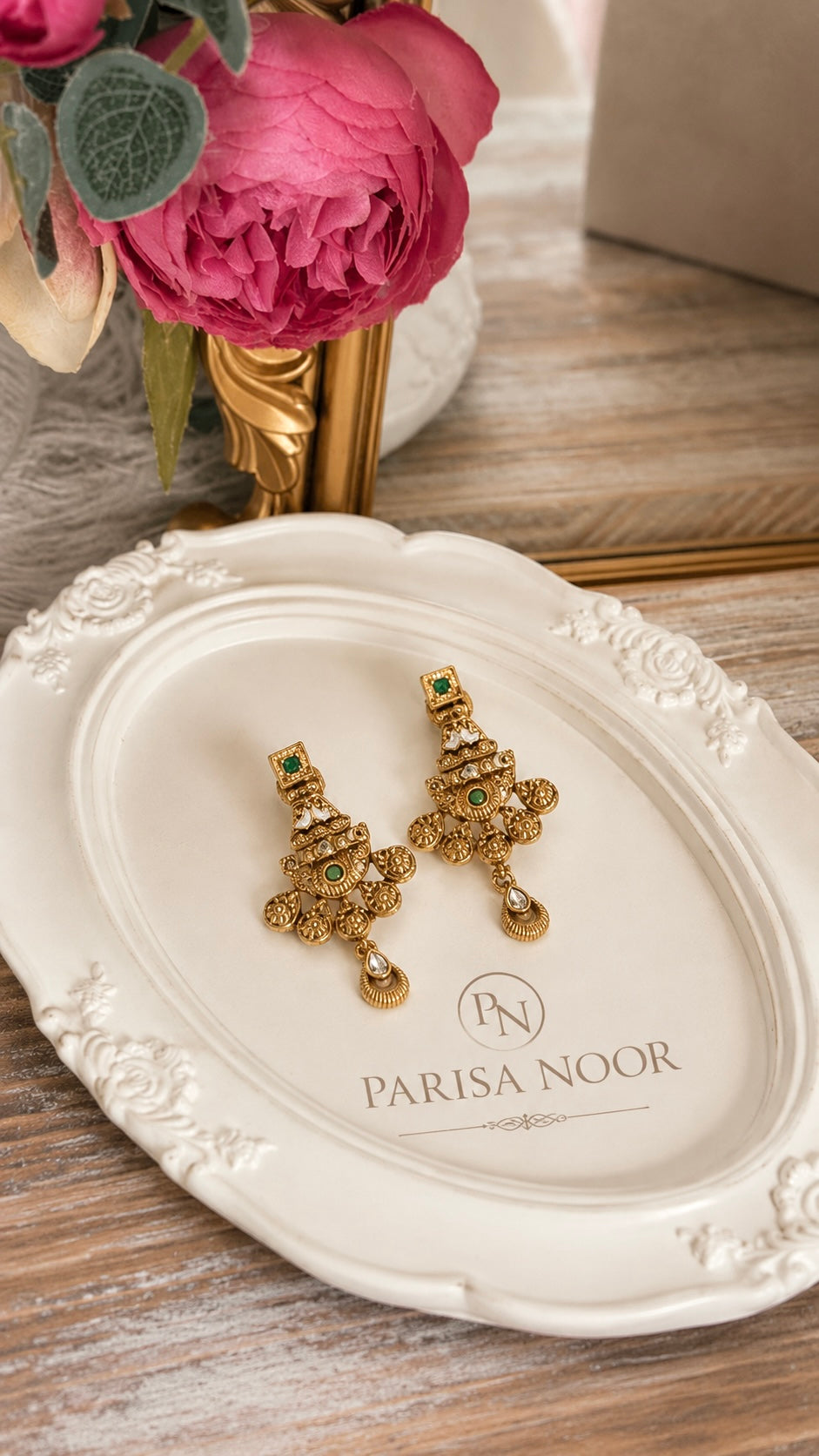 Aangan Luxury Jaipuri Heritage Necklace Set