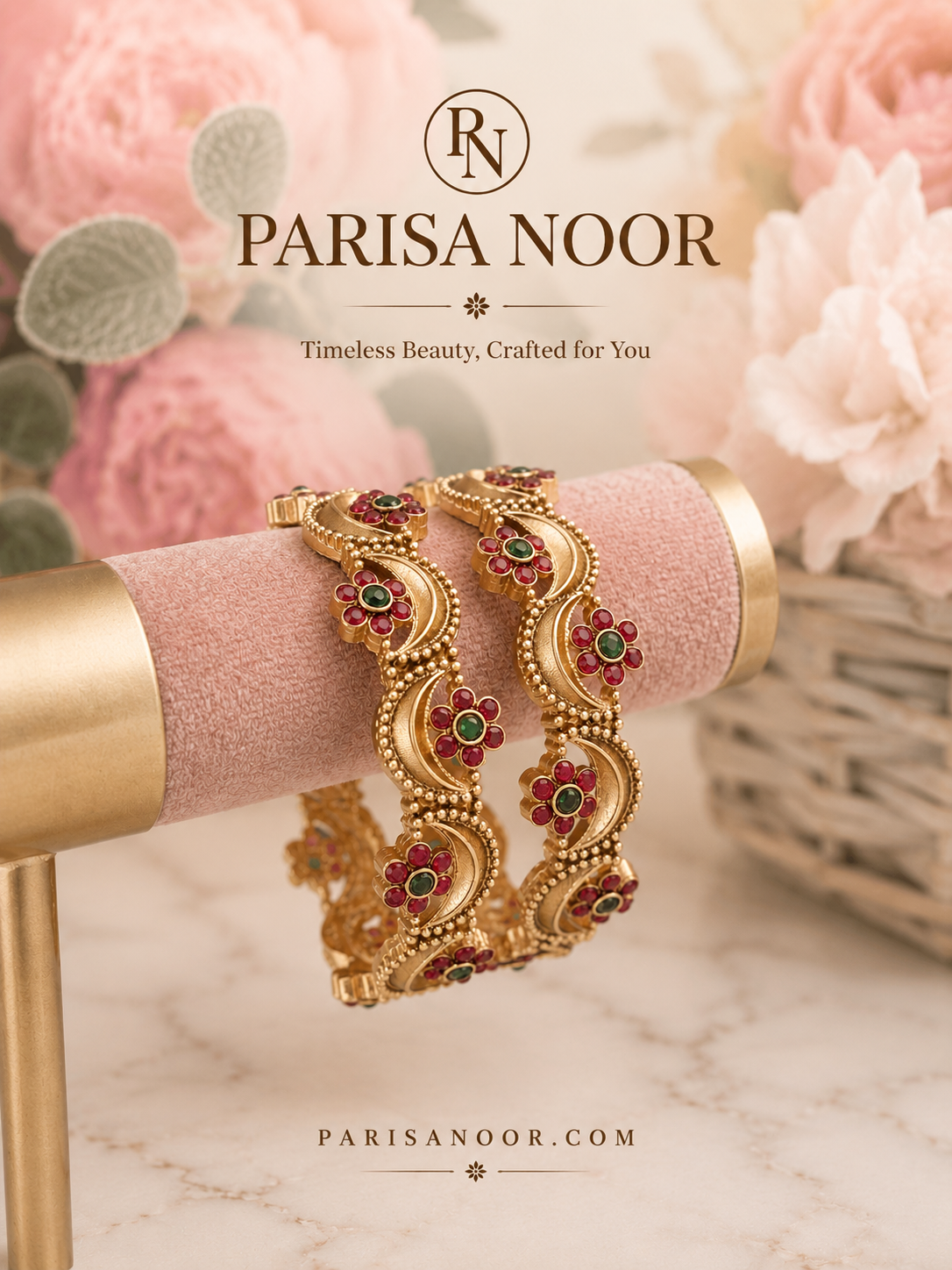 Gulbahaar Heritage Bangle Pair