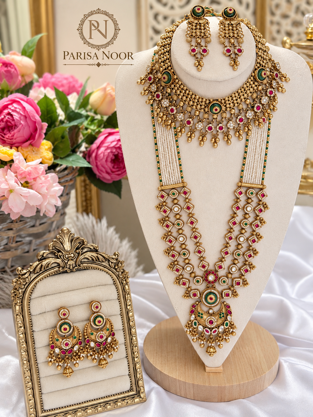 Rajeshwari Royal Heritage Bridal Necklace Set
