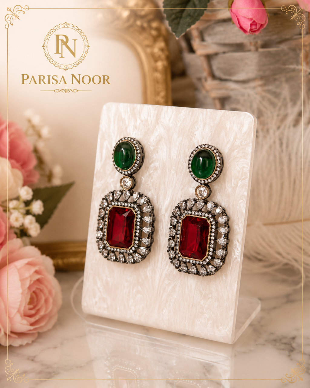 Madhuri Bollywood Designer Kundan Necklace Set