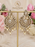 Zahara Kundan Pearl Earrings – Clearance Sale