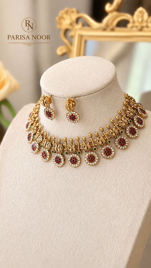 Aneeza Double Layer Necklace
