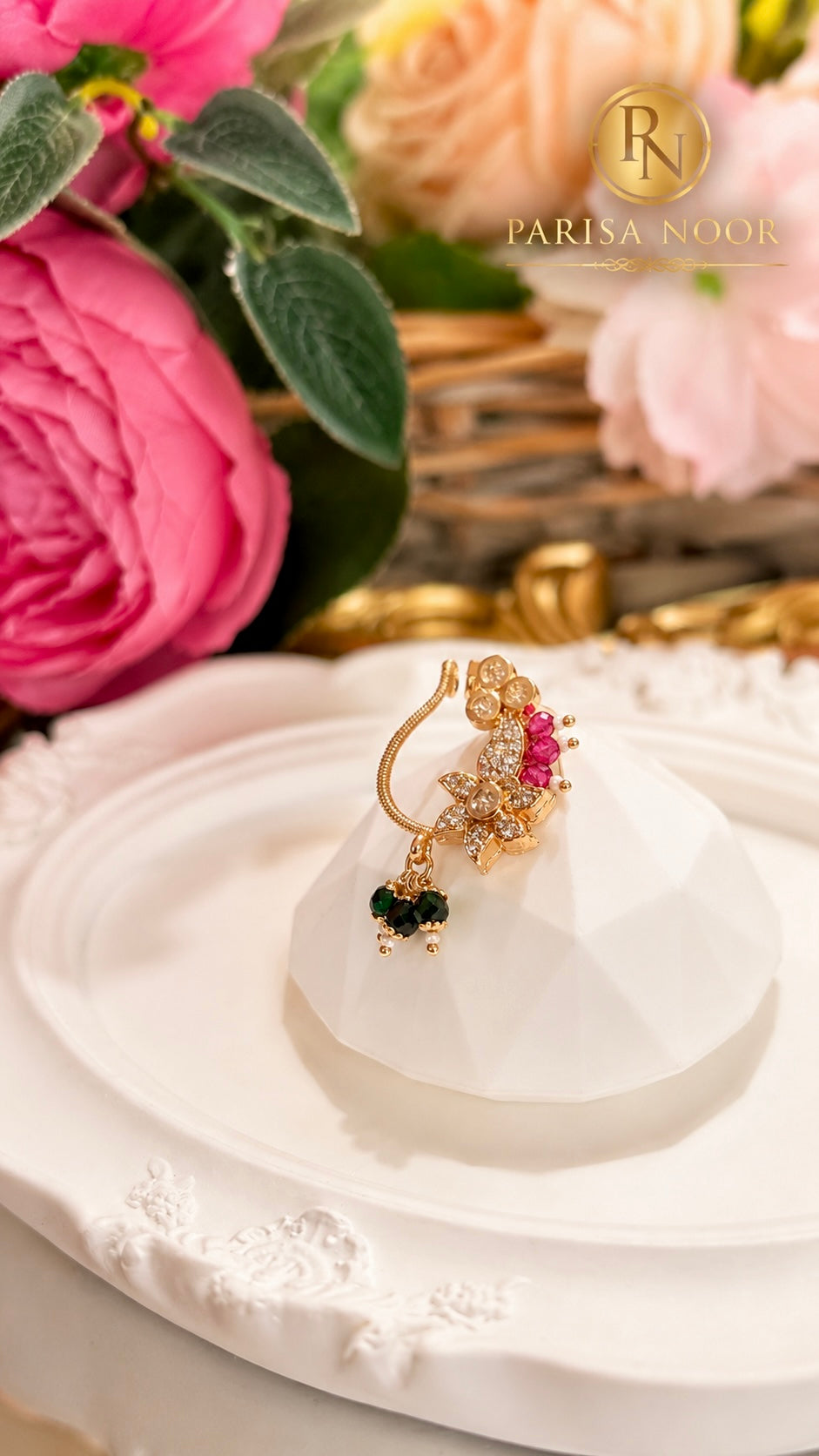 Zarlish Moissanite Nose Ring